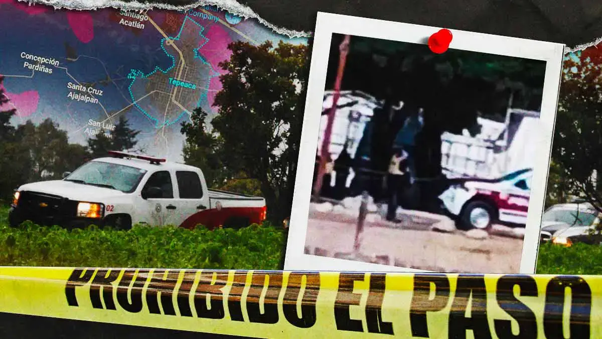 Abandonan dos cuerpos con narcomensaje en Tepeaca, Puebla; “El Toñin” se adjudica la doble ejecución
