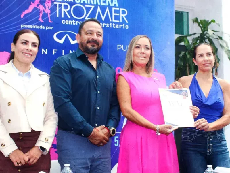 Carrera Trozmer 2025 destinará fondos a la lucha contra el cáncer de mama