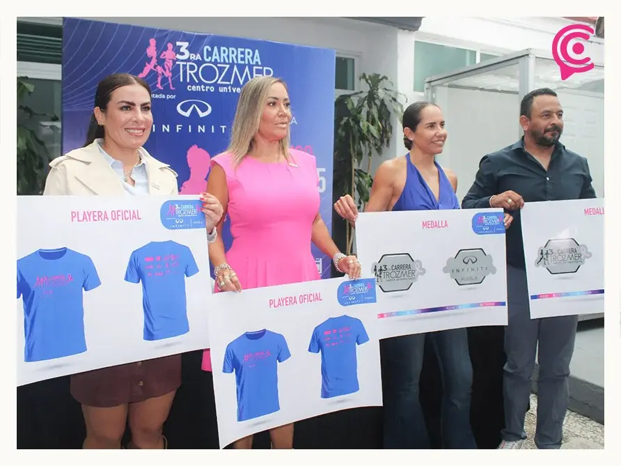 Carrera Trozmer 2025 destinará fondos a la lucha contra el cáncer de mama