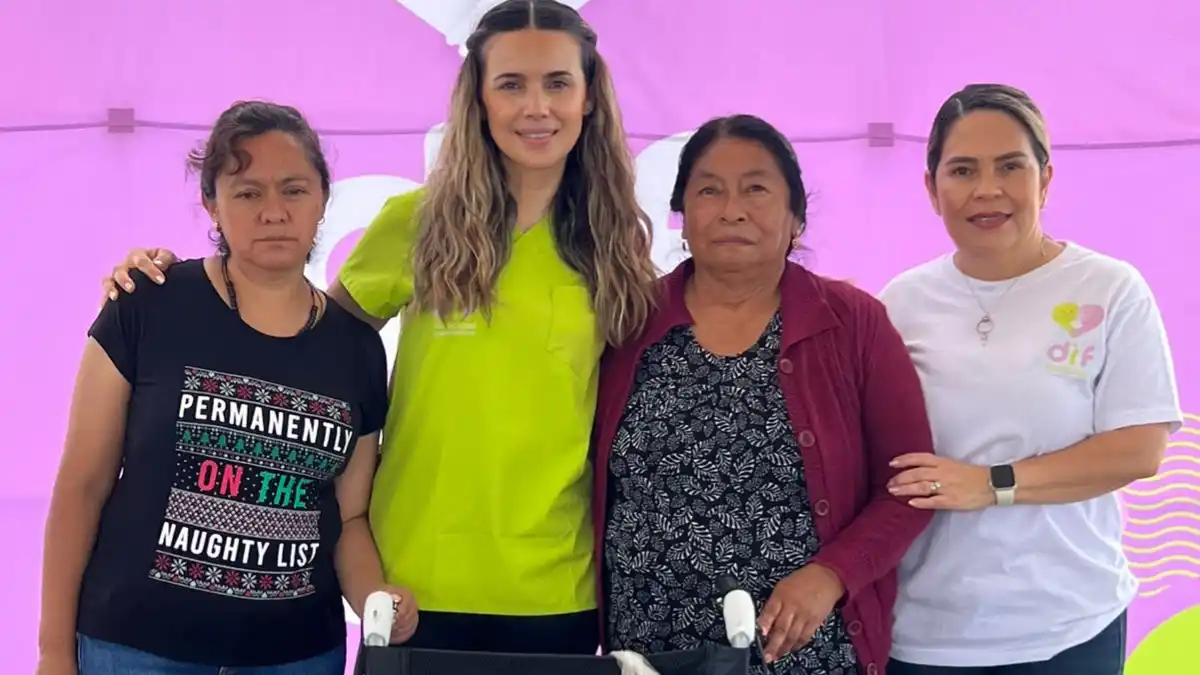 DIF de Texmelucan lleva la jornada integral de servicios “DIF Contigo” a Tianguismanalco