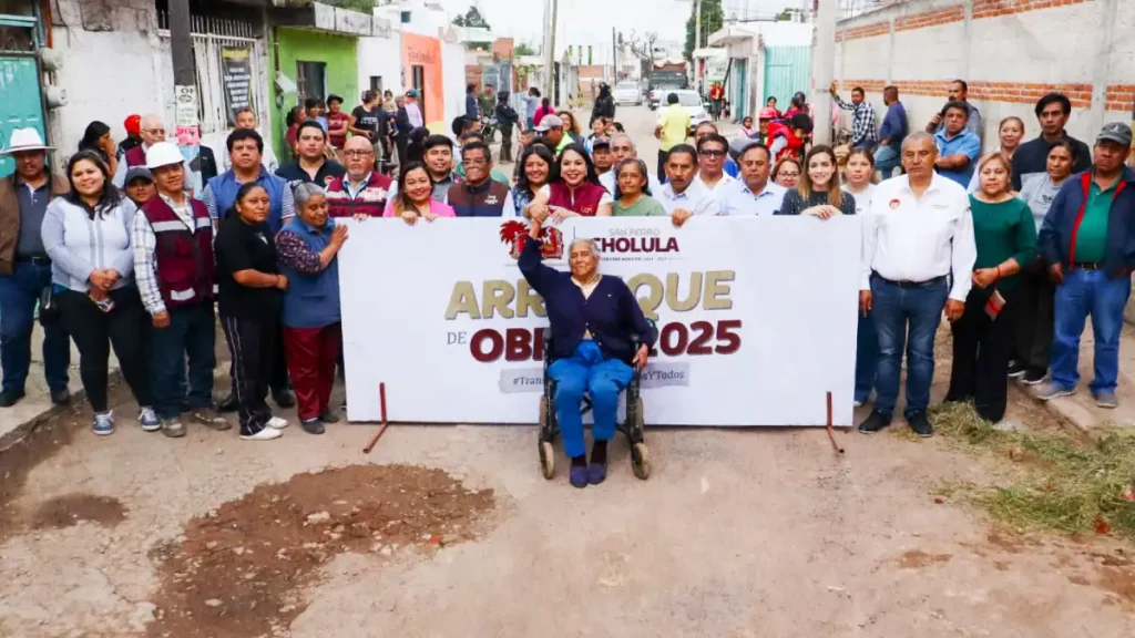 “En San Pedro Cholula, todas las juntas auxiliares serán beneficiadas con obra pública”: Tonantzin Fernández