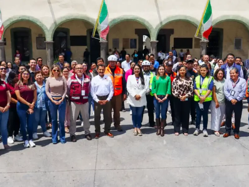 San Pedro Cholula se suma al Simulacro Nacional 2025