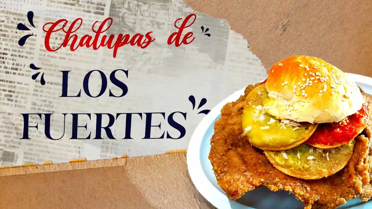 Negocio de chalupas en Puebla crea la “chalupelona” y “chalunesa” ¿Te atreves a probarlas?