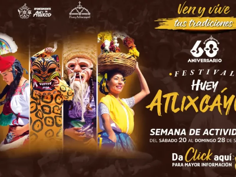Ariadna Ayala invita a celebrar en grande los 60 años del Huey Atlixcáyotl