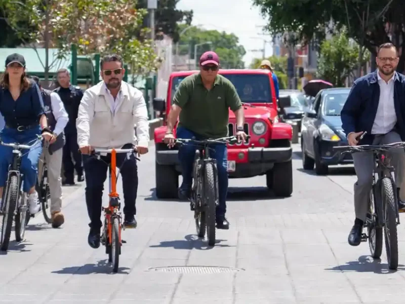 Realiza Gobierno de la Ciudad rodada ciclista por el Día Mundial sin Automóvil