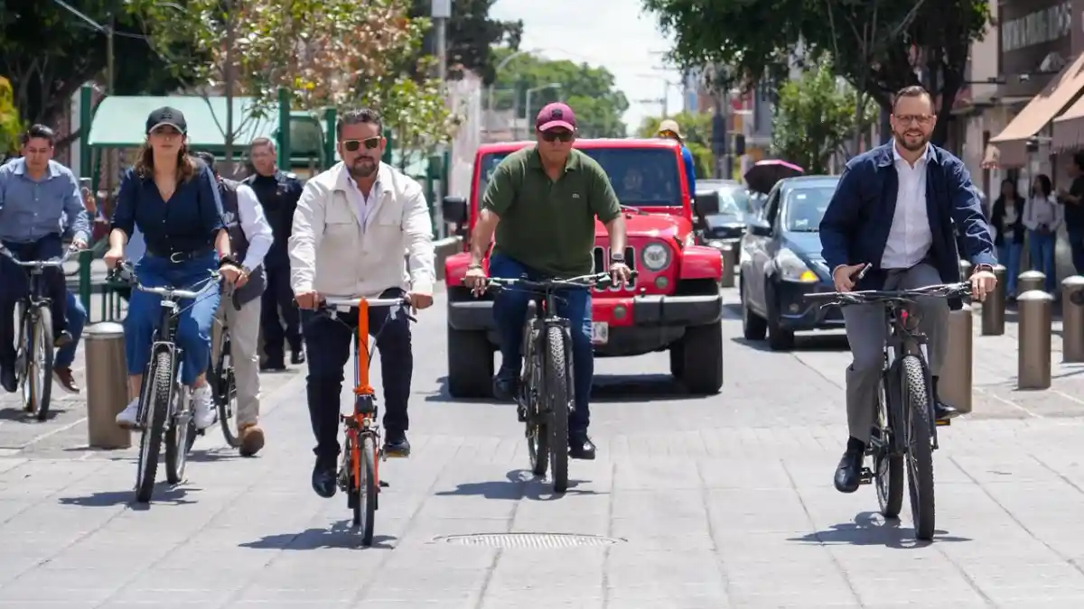 Realiza Gobierno de la Ciudad rodada ciclista por el Día Mundial sin Automóvil