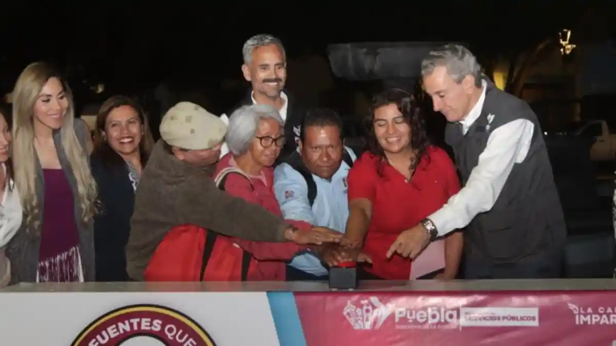 Inaugura Pepe Chedraui rehabilitación de la fuente del Jardín El Carmen