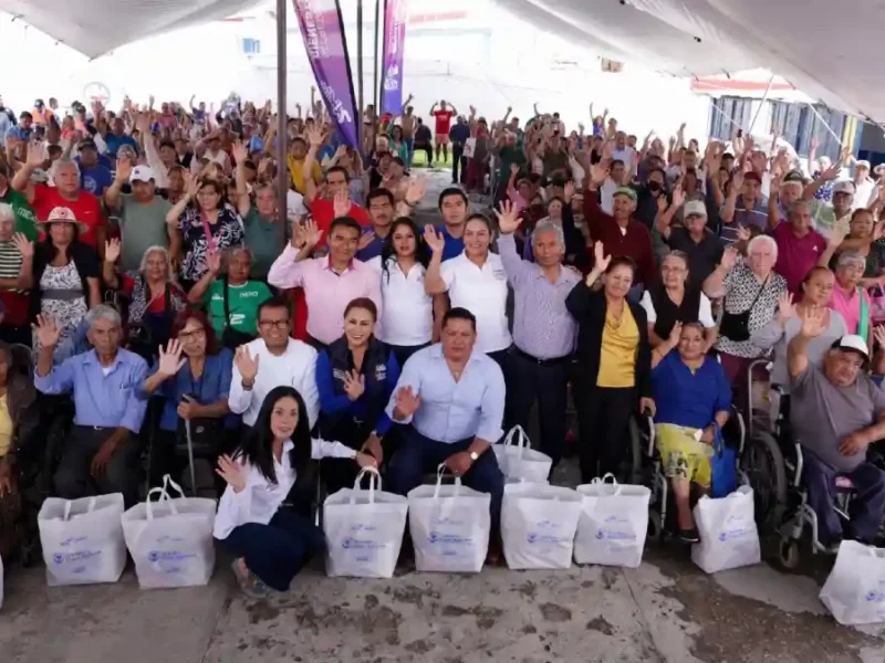 Avanza Lupita Cuautle con la cuarta entrega de apoyos alimentarios