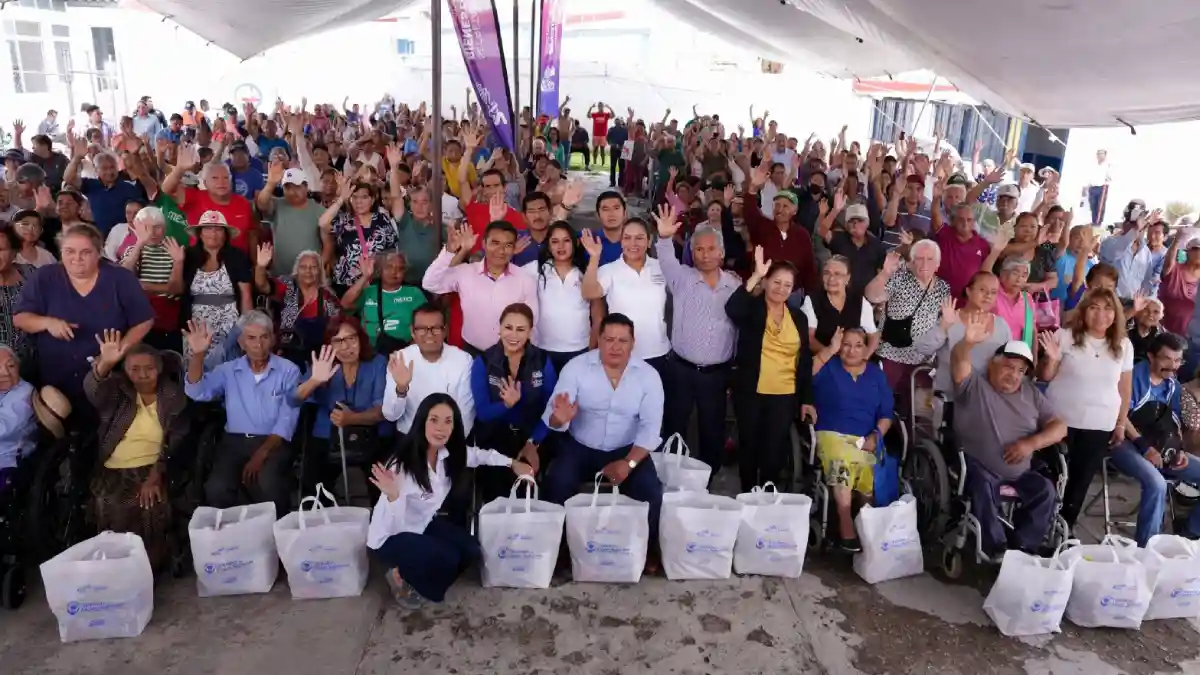 Avanza Lupita Cuautle con la cuarta entrega de apoyos alimentarios