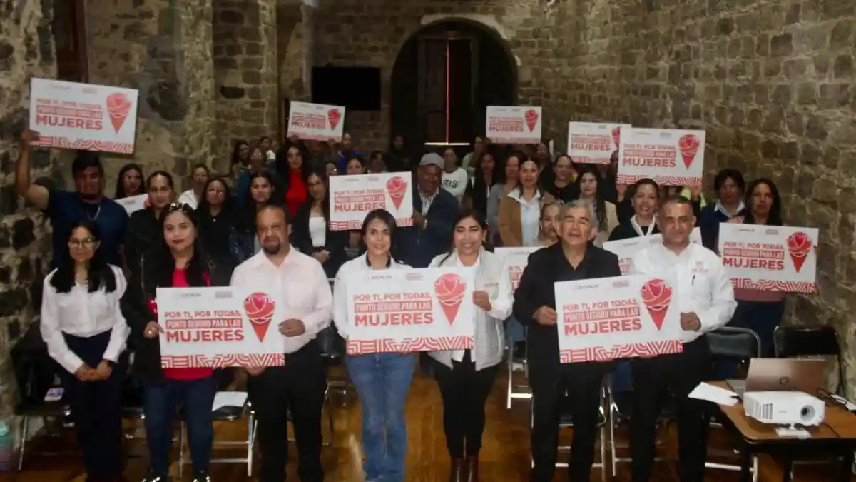 Instalan puntos seguros para las mujeres en Zacatlán y sus comunidades