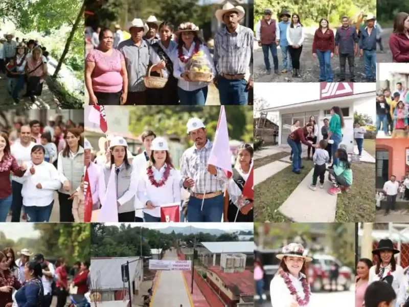Bety Sánchez realiza maratón de obras en tres juntas auxiliares: “generamos acciones para el bienestar”