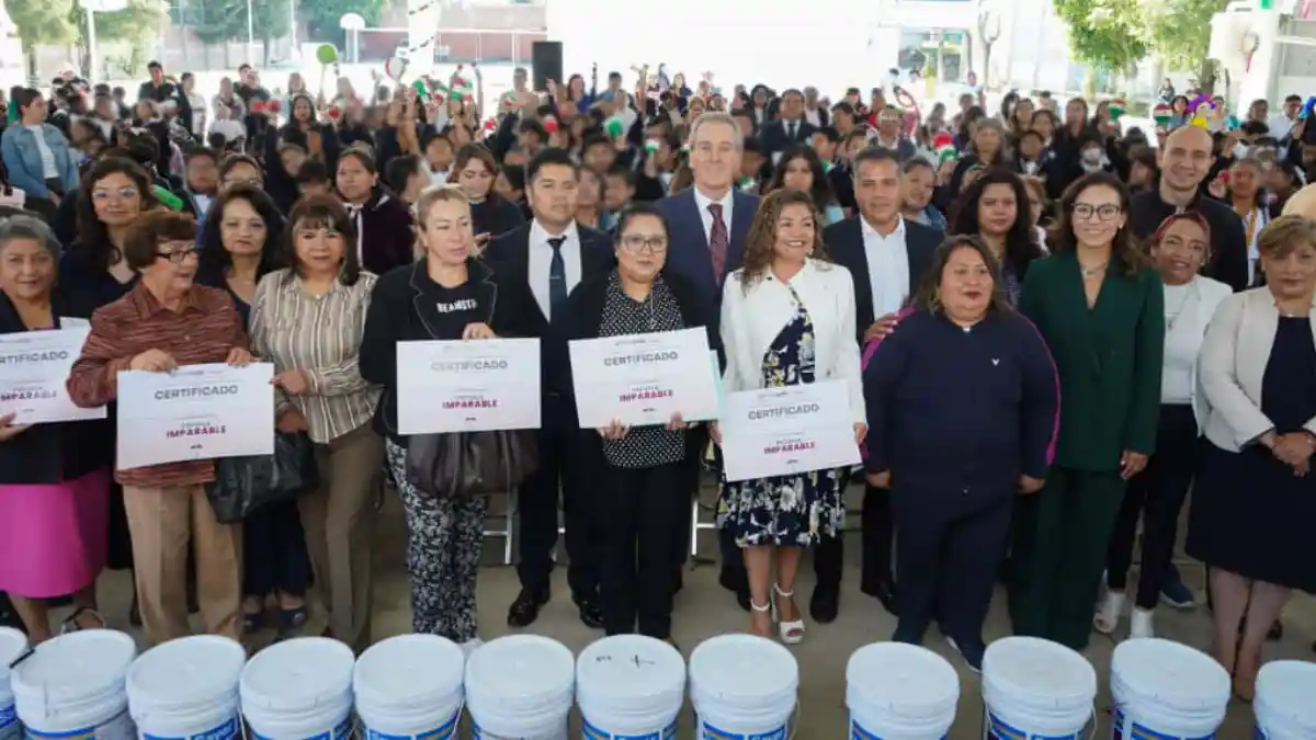 Refuerza Pepe Chedraui infraestructura educativa con el programa Escuela Imparable