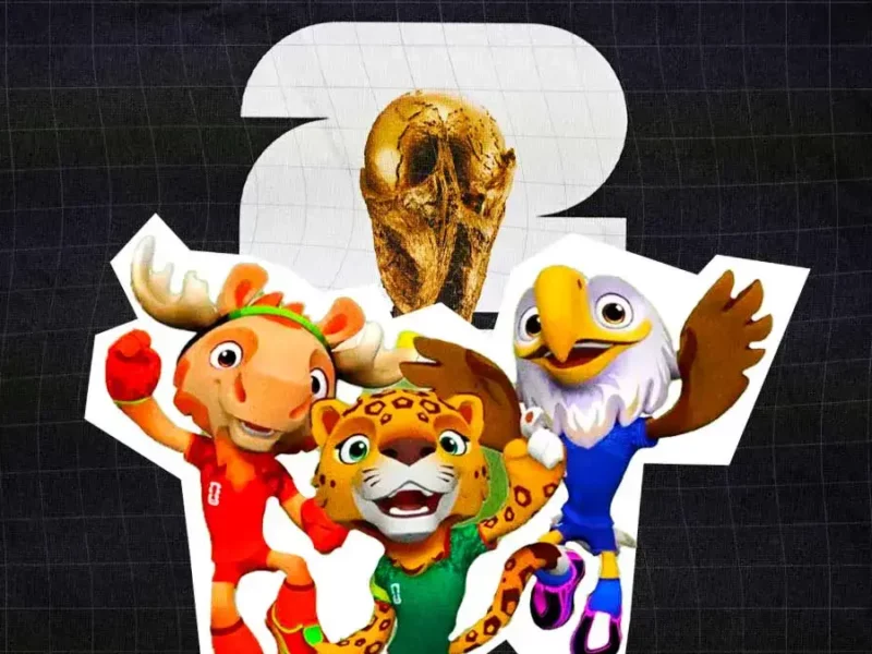 Revelan las tres mascotas oficiales para la Copa de Mundo 2026