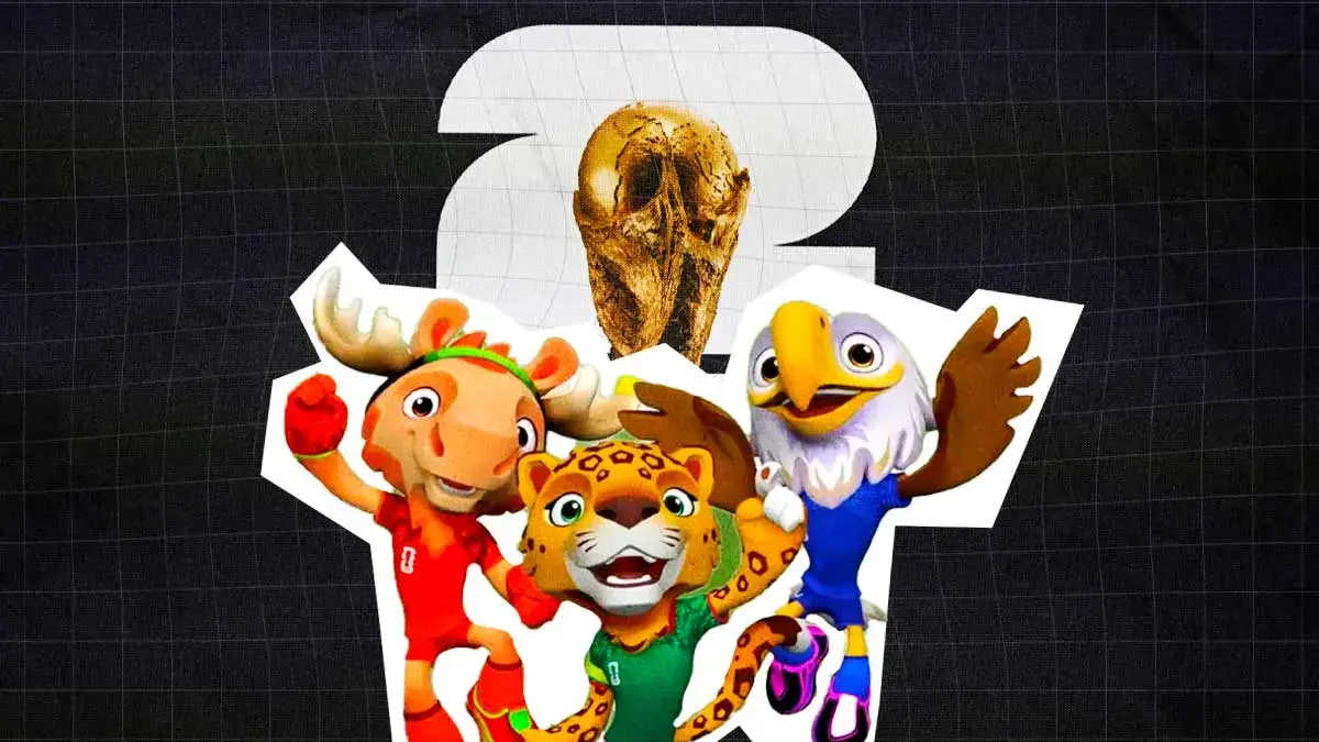 Revelan las tres mascotas oficiales para la Copa de Mundo 2026