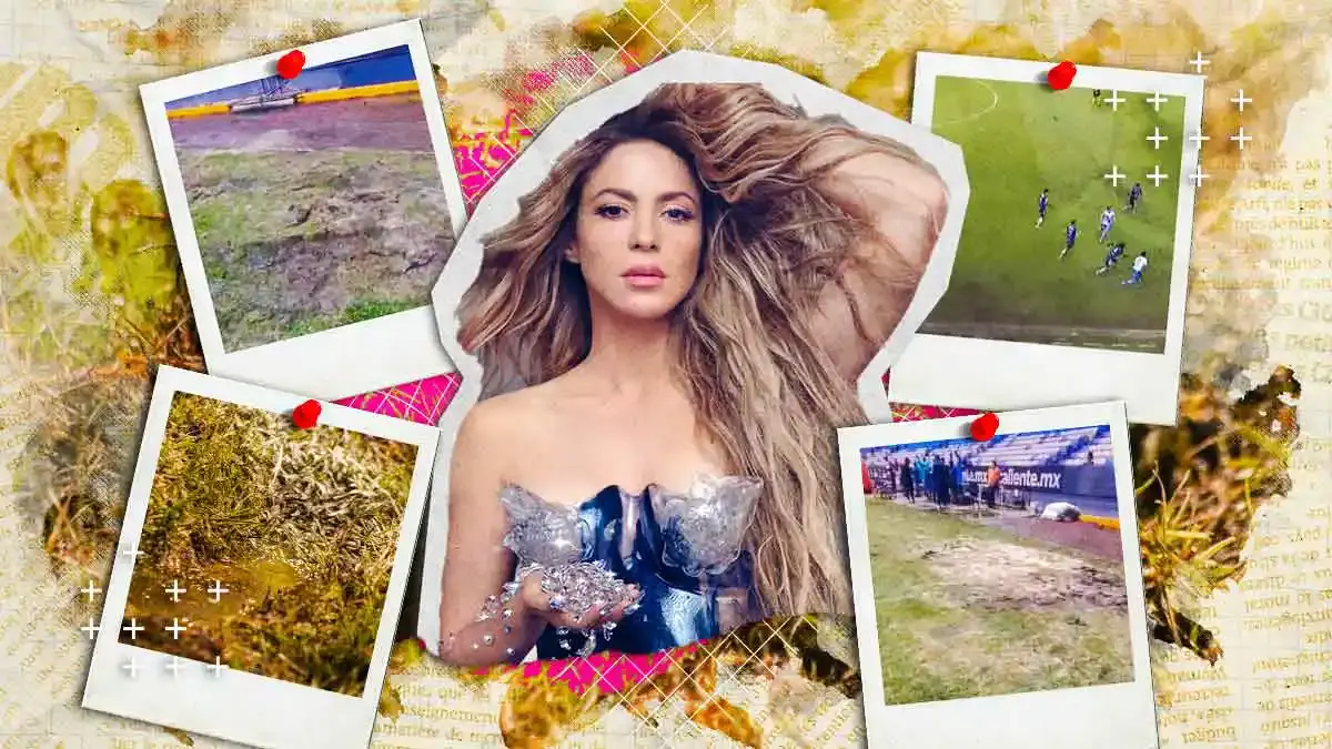 Conciertos de Shakira en Estadio Cuauhtémoc provocaron daños a la cancha; así es como luce 