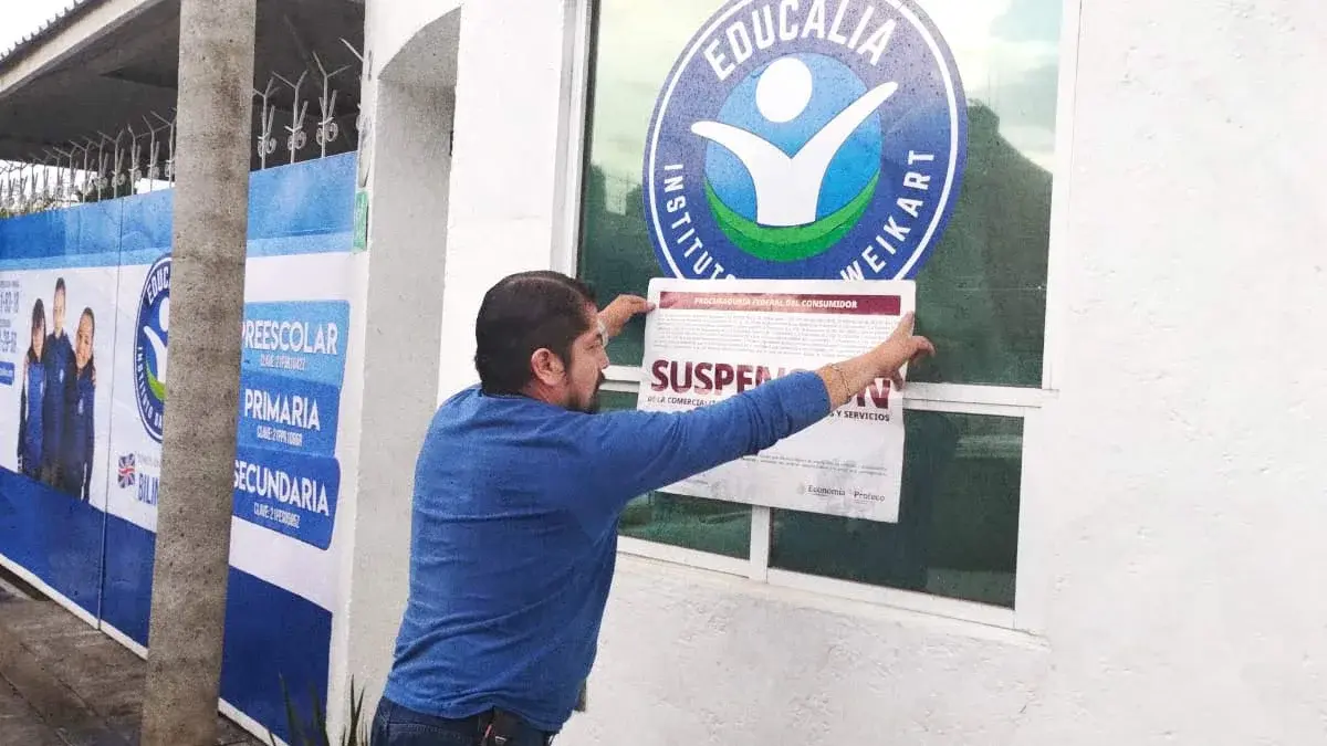 Profeco suspende Instituto Educalia David Weikart en Bosques de San Sebastián Puebla