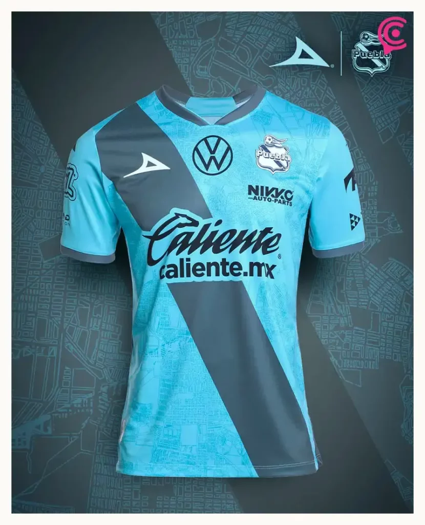 Club Puebla presenta tercer uniforme para la Temporada 2025-2026; ya está a la venta