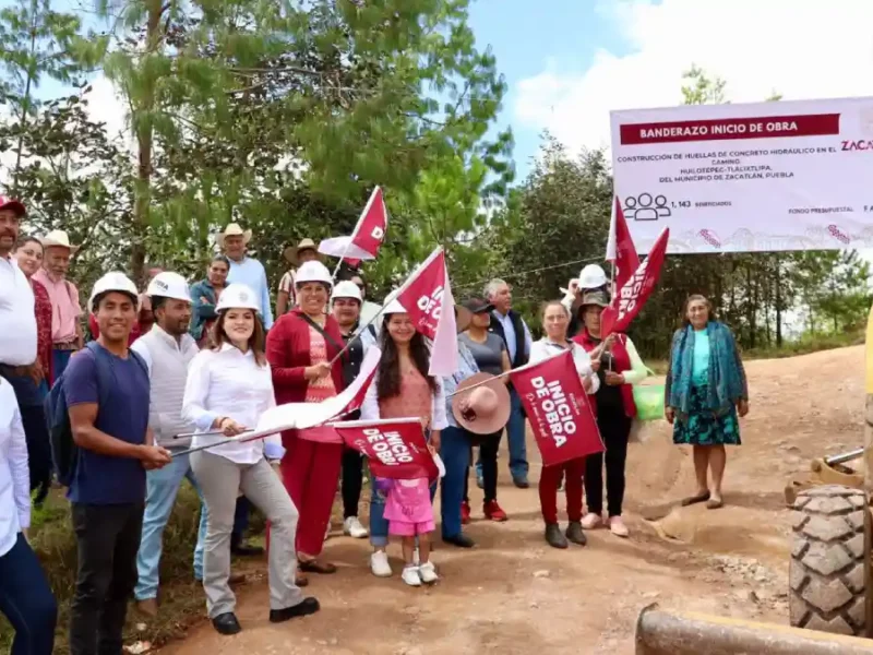 Maratón de obras en Tlalixtlipa: “Son acciones que generan bienestar”, afirma Bety Sánchez