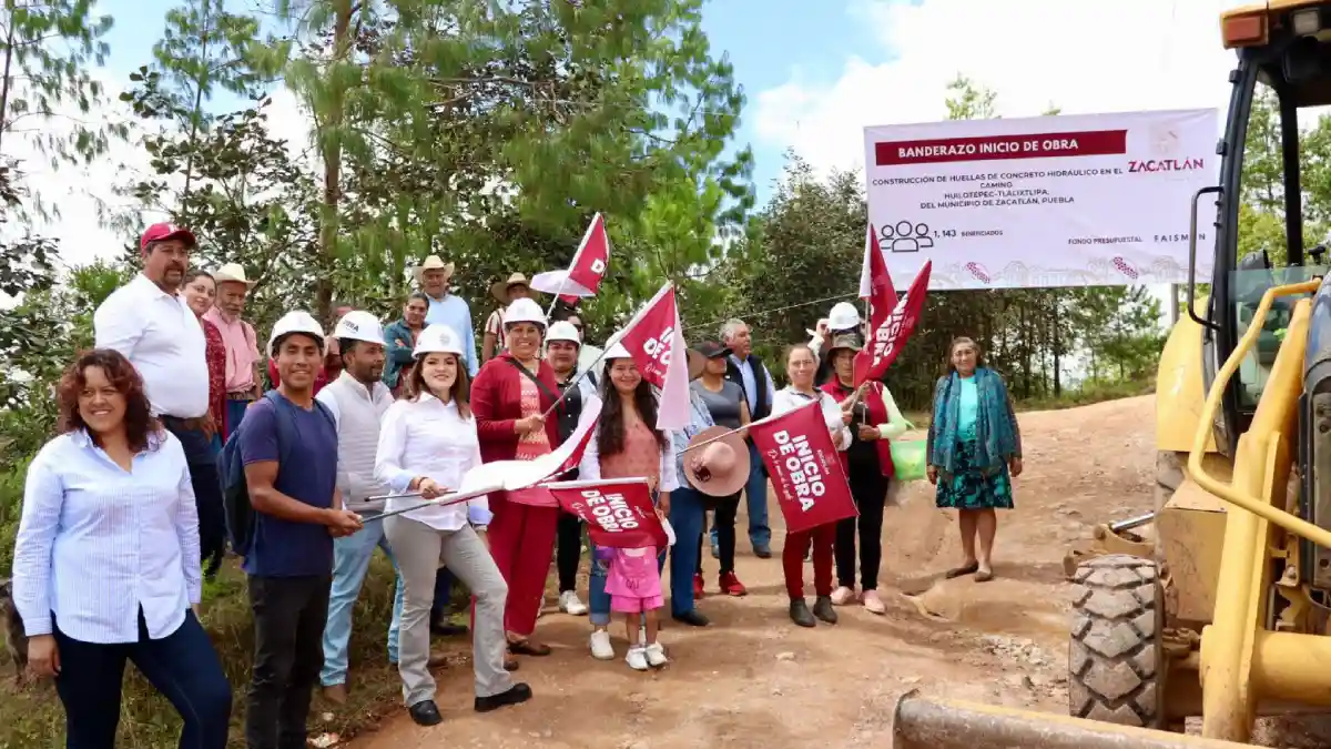 Maratón de obras en Tlalixtlipa: “Son acciones que generan bienestar”, afirma Bety Sánchez