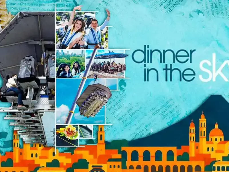 Dinner in the Sky estará de vuelta en Puebla para ofrecer una experiencia de altura