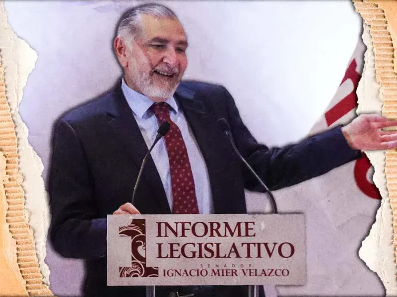 En medio del escándalo de “La Barredora”, Adán Augusto respalda a Ignacio Mier en Informe