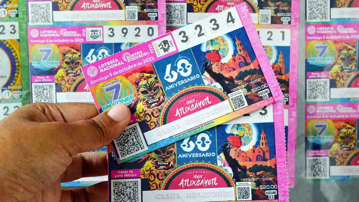 Desde Atlixco, Lotería Nacional presenta el billete conmemorativo del festival Huey Atlixcáyotl 