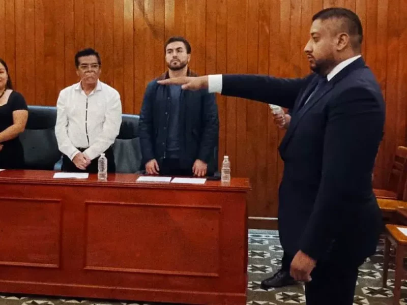 Nombran a José Alexis Domínguez Alcudia, nuevo Síndico de San Pedro Cholula 