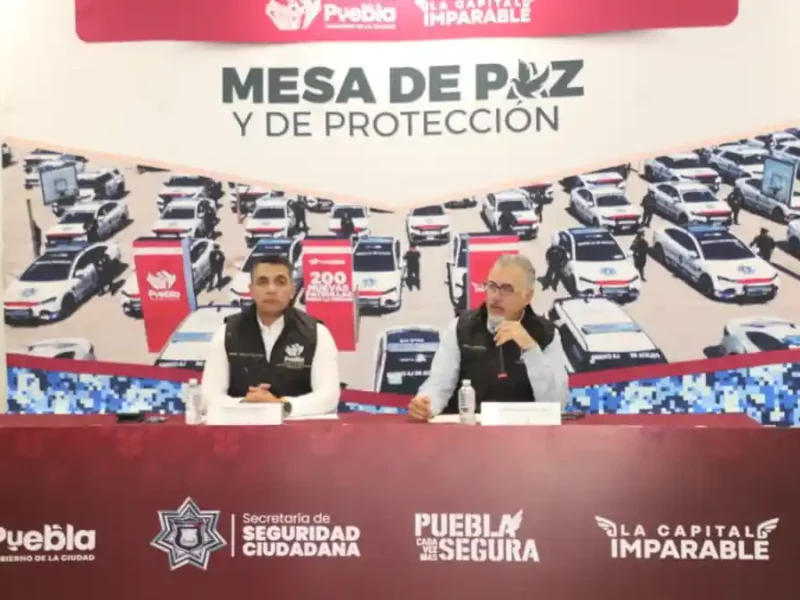 Fortalece Gobierno de Pepe Chedraui la seguridad y la tranquilidad de las familias poblanas