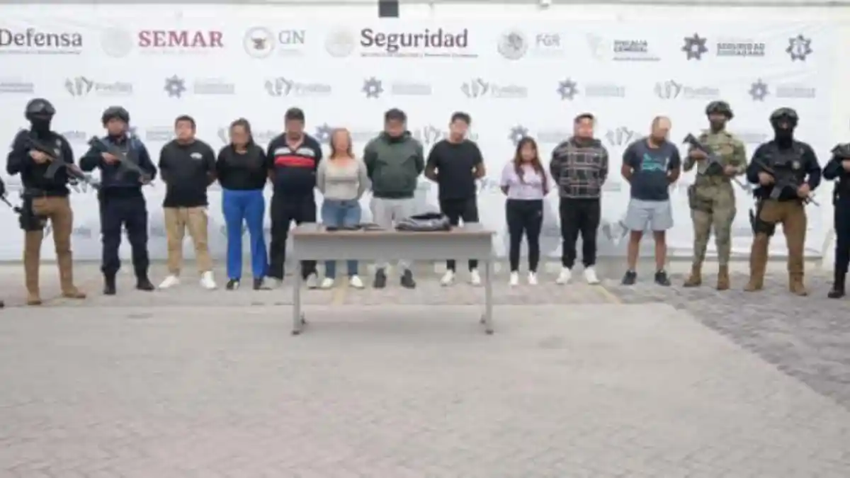 Asegura la SSC a nueve personas armadas y con inhibidores de señal