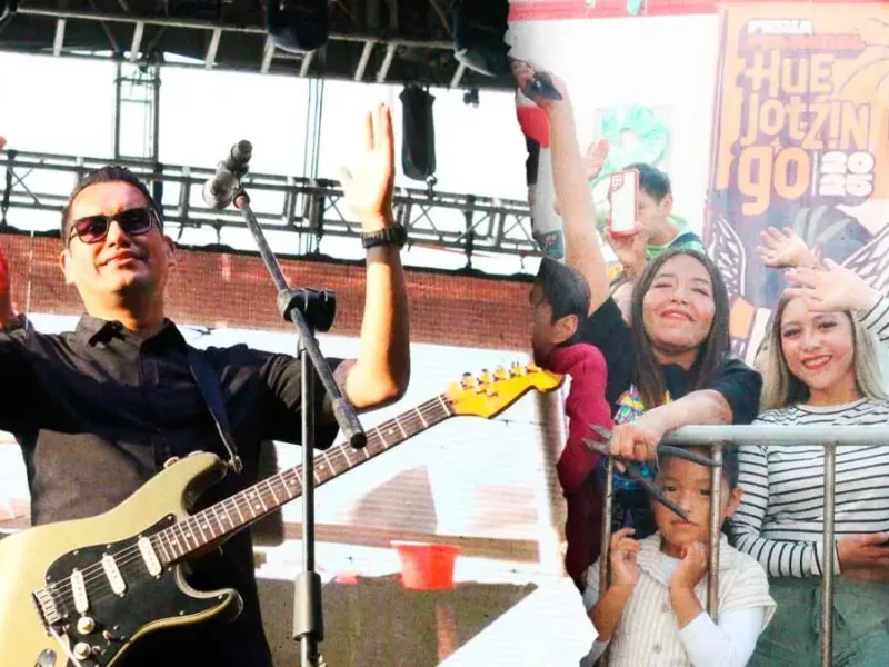 Inspector hace vibrar la Feria Patronal de Huejotzingo 2025; miles bailan al ritmo del ska