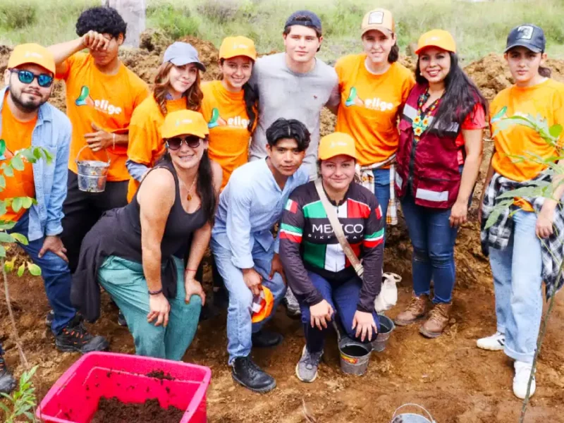 Tonantzin Fernández impulsa acciones ambientales con la jornada “Raíces de Agua” en el Cerro Zapotecas