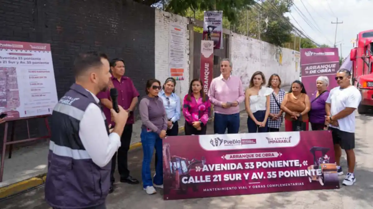 Arranca Pepe Chedraui rehabilitación vial en avenida 33 Poniente
