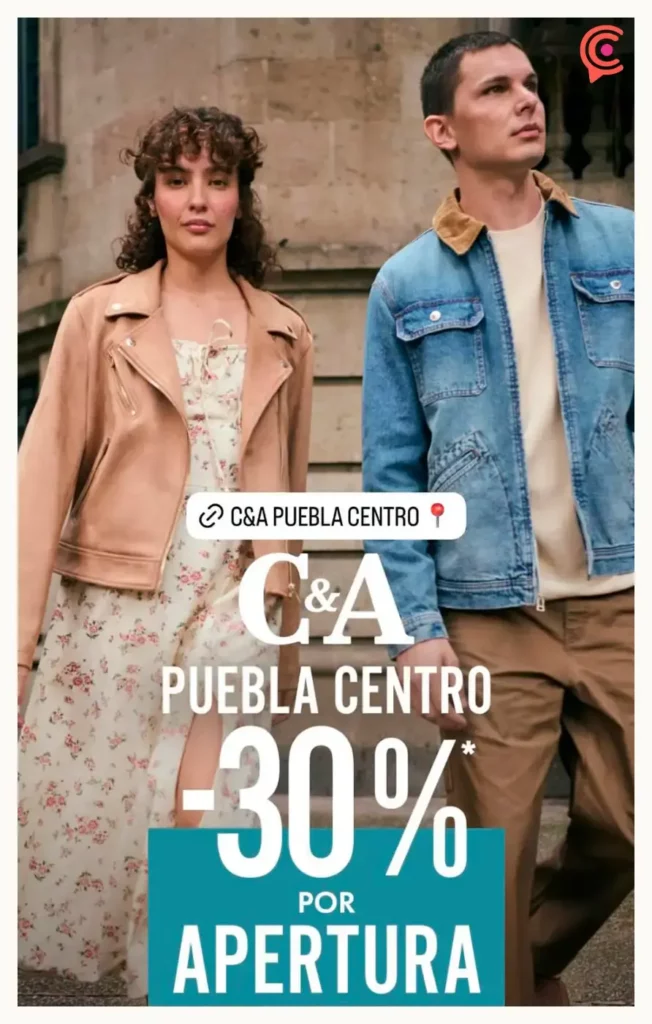 Apertura de C&A en el Centro Histórico de Puebla causa euforia y largas filas