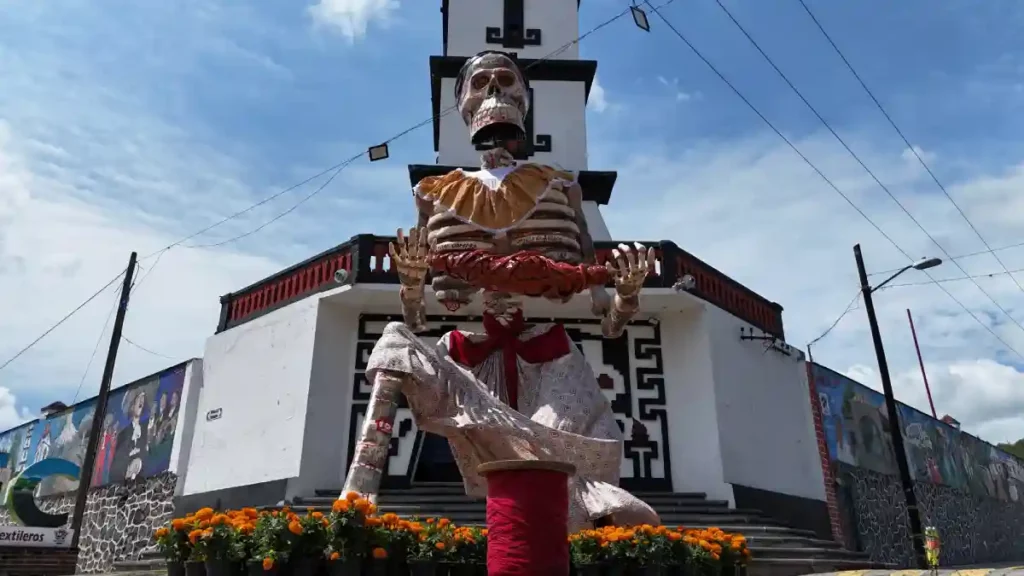 Ariadna Ayala invita a conocer “La Catrina Obrera Textil” en Metepec, Atlixco