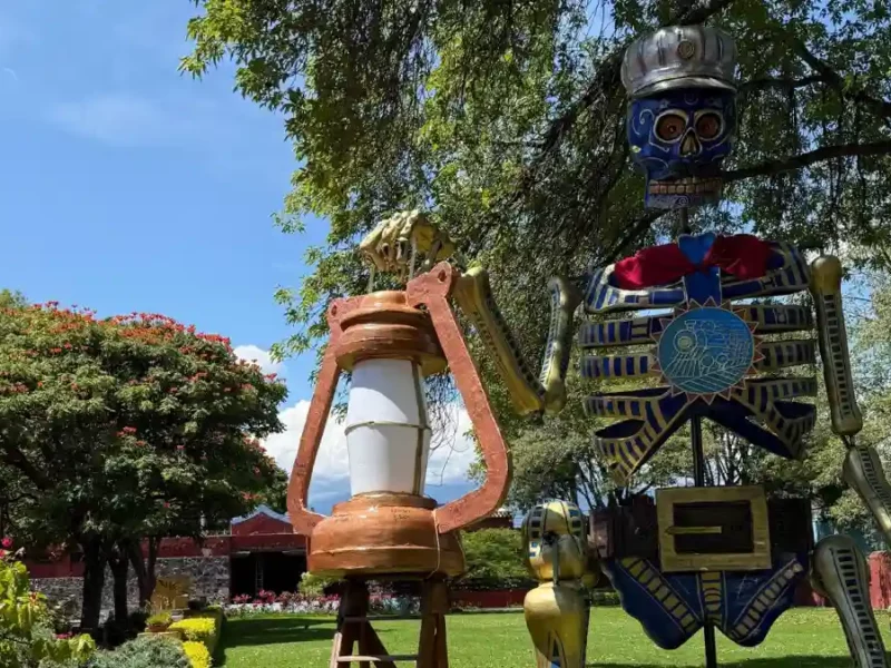“La Catrina Ferrocarrilero”, el alma del tren y la harina que dieron rumbo a Atlixco: Ariadna Ayala