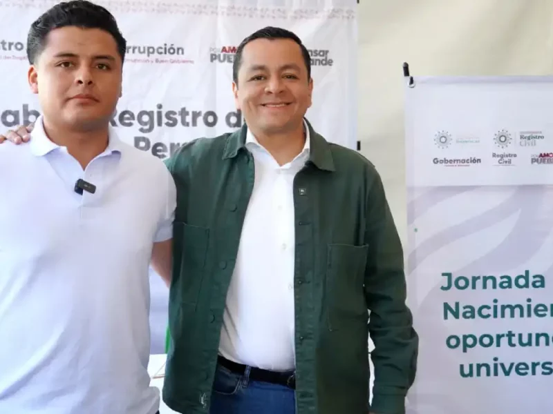 Se realizaron 50 registros gratuitos en la Jornada de Nacimiento Oportuno y Universal de Texmelucan