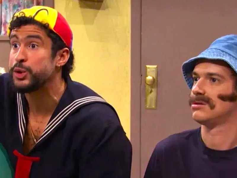 Bad Bunny sorprende como Quico de El Chavo del 8 en Saturday Night Live