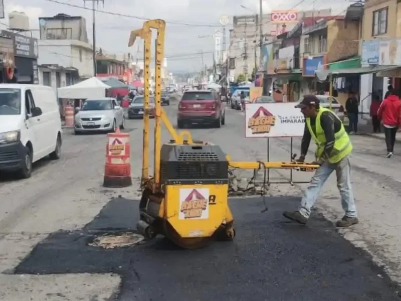 Campaña Capitalina Bacheando Puebla: fortalece la infraestructura vial en el norte de la ciudad