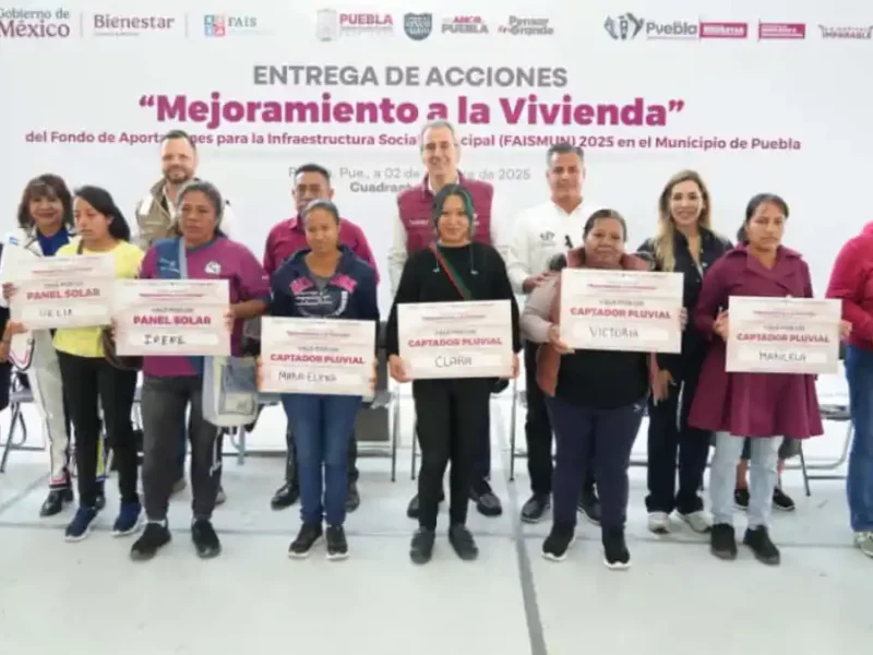 Entrega Pepe Chedraui apoyos del programa “Mejoramiento a la vivienda” en La Resurrección