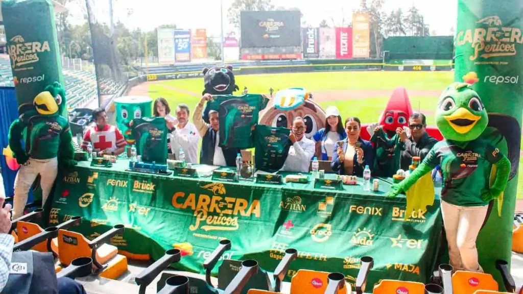 Presentan medalla y playera de la segunda carrera Pericos; rendirá homenaje al centenario de la LMB