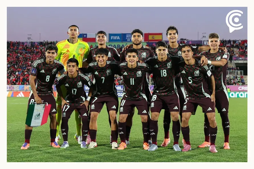México golea 4-1 a Chile y clasifica a los cuartos de final del Mundial Sub-20