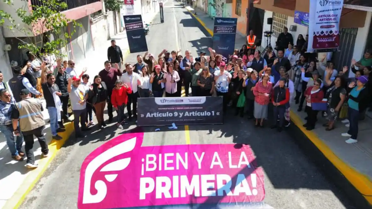 Fortalece Pepe Chedraui infraestructura vial en la colonia Constitución Mexicana