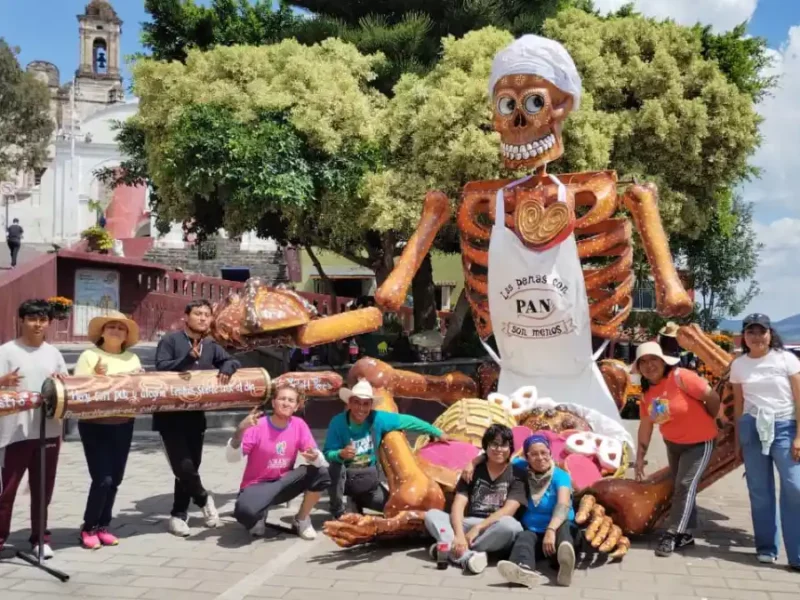 Ariadna Ayala invita a recorrer la ruta del Valle de Catrinas en la Capital del Día de Muertos