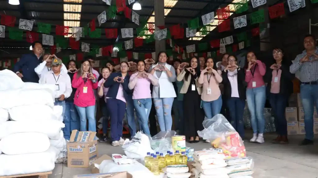 SEDIF y Ayuntamiento de Zacatlán entregan insumos a 56 desayunadores escolares