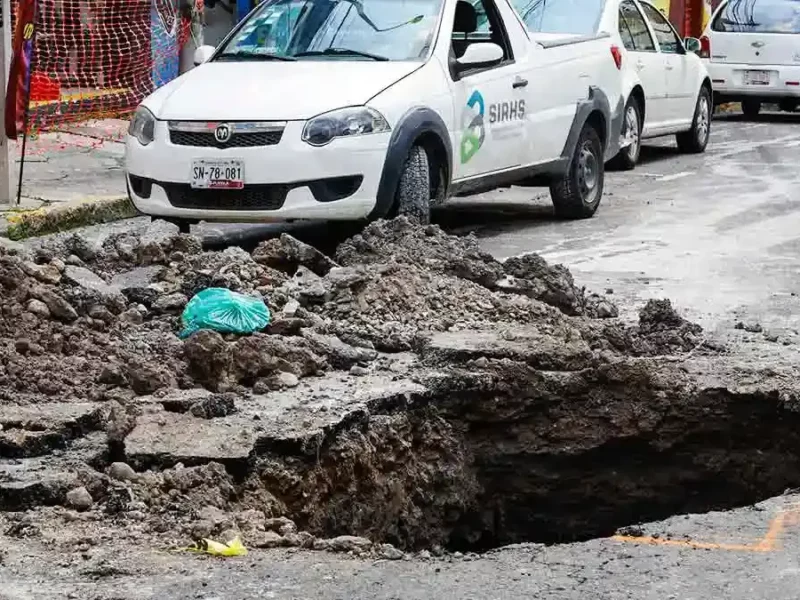 Ayuntamiento de Puebla invertirá tres mdp para atender 11 socavones; la mayoría en juntas auxiliares