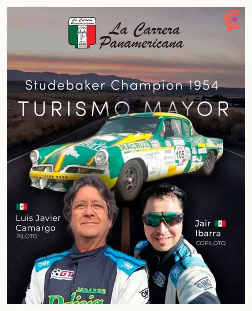 Poblanos representarán a Puebla en la Carrera Panamericana 2025