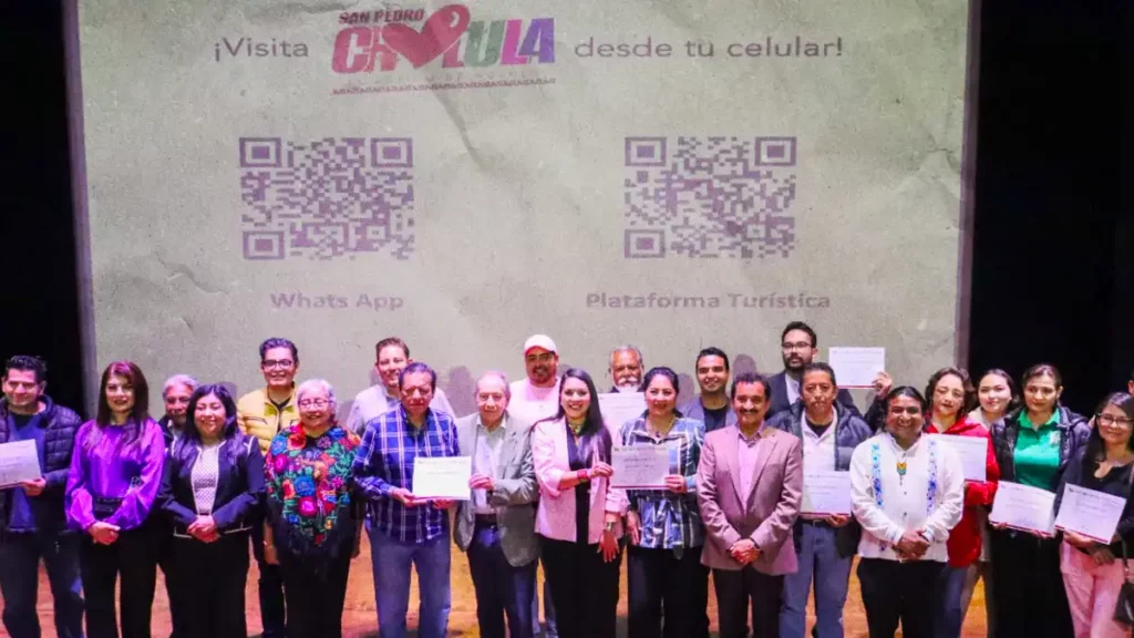 Presenta Tonantzin Fernández la plataforma digital visitcholula.mx