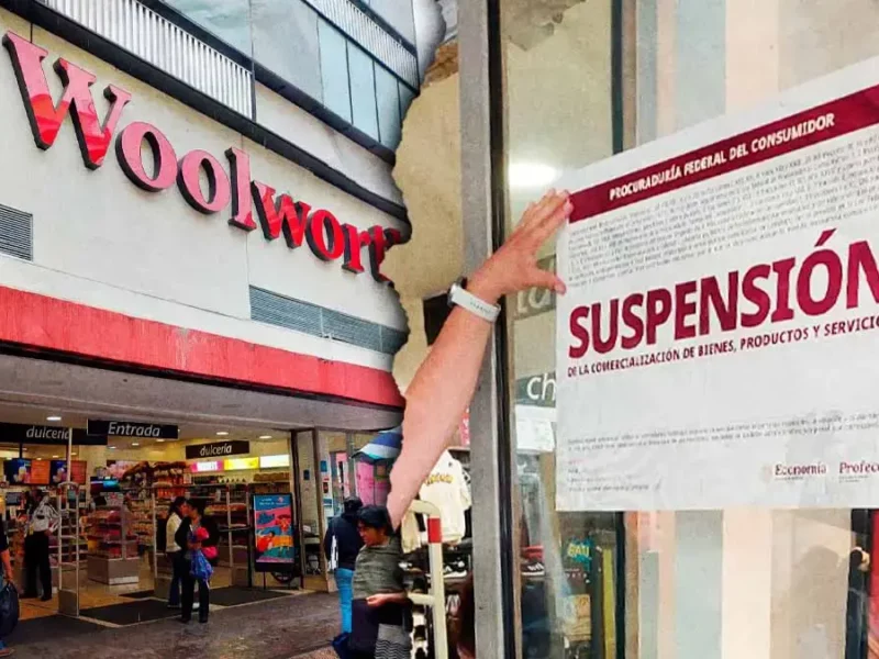 Profeco suspende tienda Woolworth en el Centro Histórico de Puebla