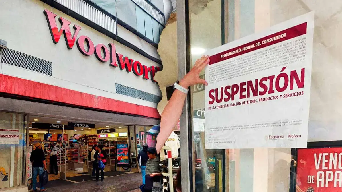 Profeco suspende tienda Woolworth en el Centro Histórico de Puebla