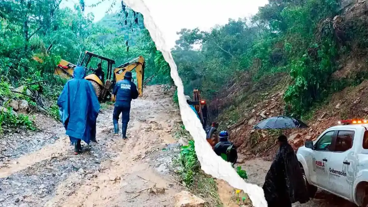 Gobierno de Puebla despliega apoyo a la Sierra Norte tras contingencia por lluvias